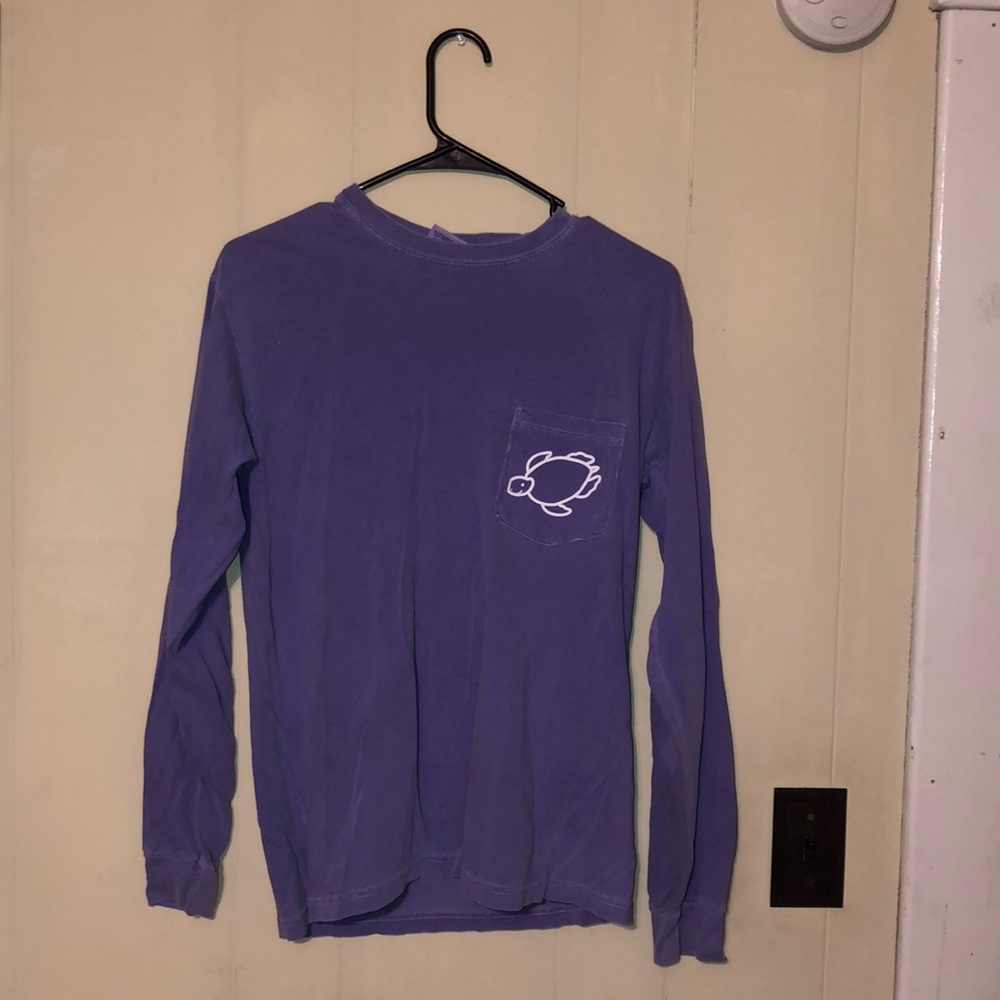 Purple Shelly Cove long sleeve